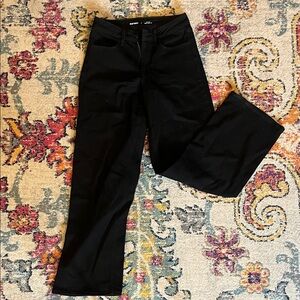 Old Navy Women's Black Flare Jeans